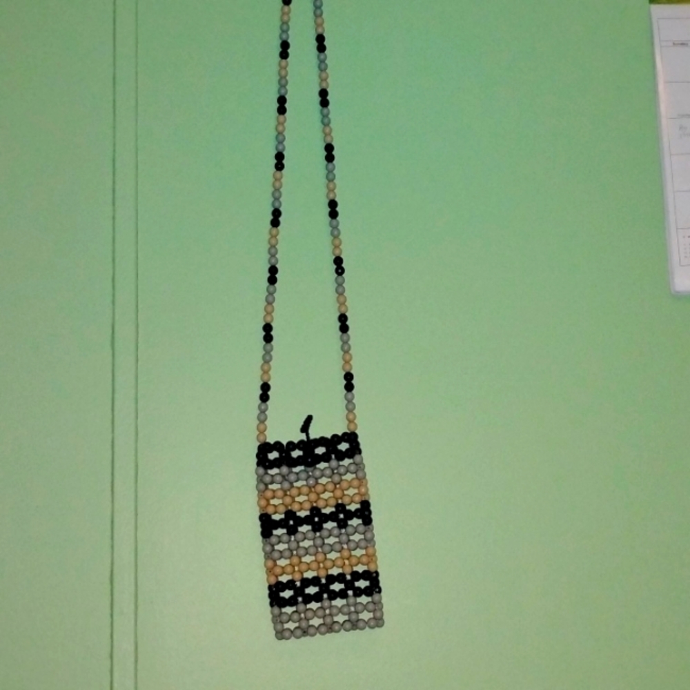 Beaded Shoulder Bag